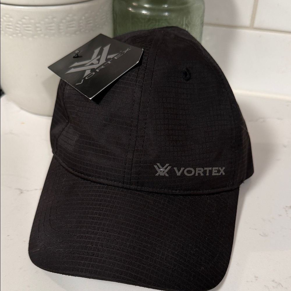 Vortex Men's Black Performance Baseball Cap